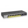 NETGEAR GS110TP Gerido L2 L3 L4 Gigabit Ethernet (10 100 1000) Power over Ethernet (PoE) Cinzento