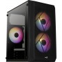 Aerocool CS107V2 caixa para computador Mini Tower Preto