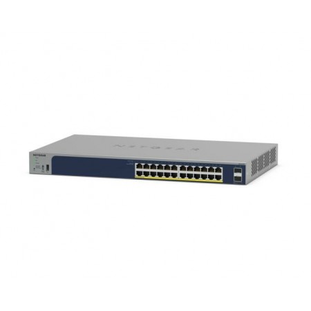 NETGEAR GS724TPv3 Gerido L2 Gigabit Ethernet (10 100 1000) Power over Ethernet (PoE) Cinzento