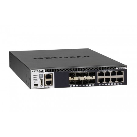 NETGEAR M4300-8X8F Gerido L3 10G Ethernet (100 1000 10000) 1U Preto