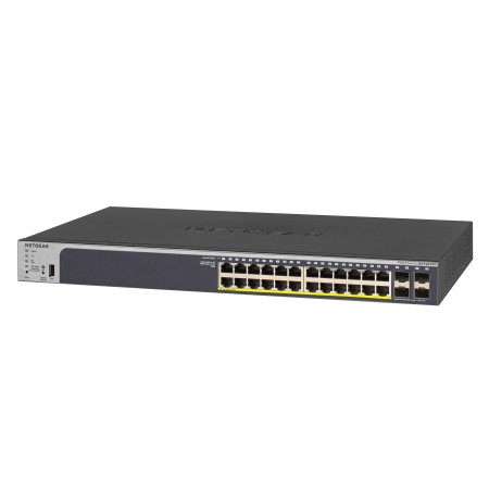 NETGEAR GS728TPP Gerido L2 L3 L4 Gigabit Ethernet (10 100 1000) Power over Ethernet (PoE) 1U Preto