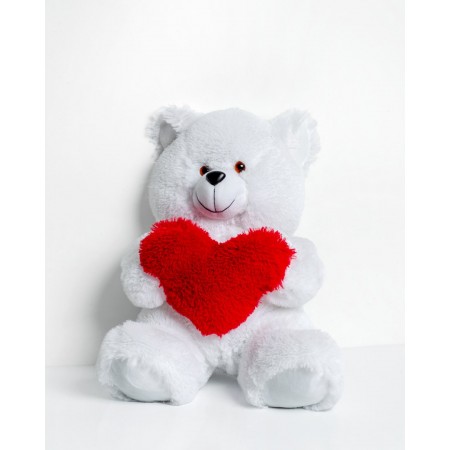 FRANK teddy bear 50 cm white