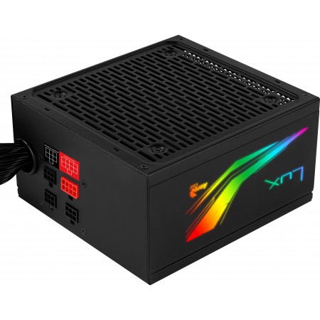 Aerocool LUX RGB 650M fonte de alimentação 650 W 20+4 pin ATX Preto