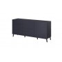 Nova chest of drawers 155x40x72 Garnet Mat