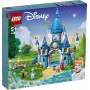 LEGO Disney Princess 43206 Cinderella and Prince Charming Castle