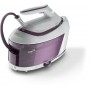 Philips 6000 series PSG6020 30 estação de engomar a vapor 2400 W 1,8 l Base SteamGlide Plus Roxo, Branco