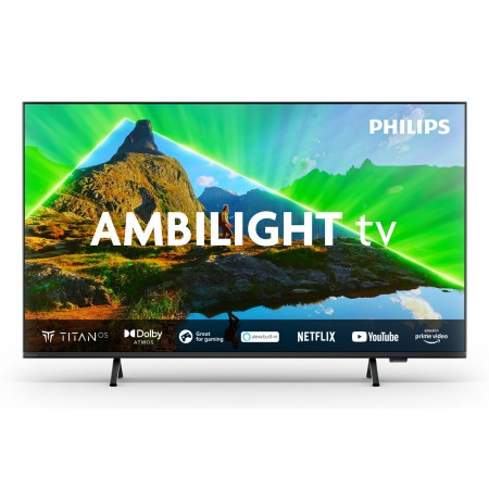 Philips Ambilight 4K 139,7 cm (55") 4K Ultra HD Smart TV Wi-Fi Preto