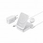 MAGGO 15W 3-IN-1 MAGNETIC STATION WHITE