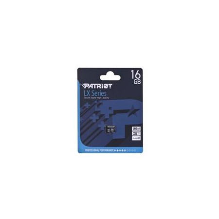 Patriot Memory PSF16GMDC10 memory card 16 GB MicroSDHC UHS-I Class 10