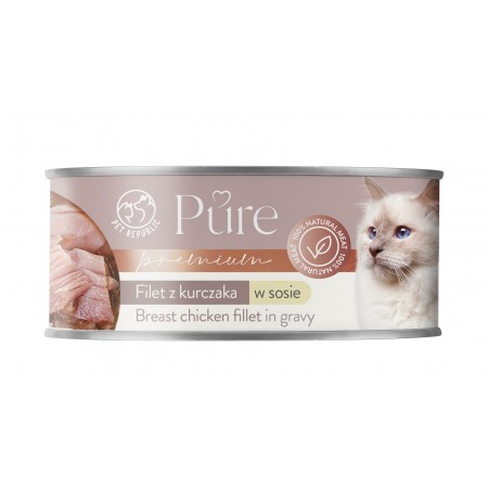 PET REPUBLIC Pure Tuna & Shrimp in gravy - wet cat food - 80g