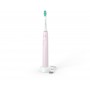 Philips 2100 series HX3651 11 escova de dentes elétrica Adulto Escova de dentes sónica Verde, Rosa, Branco