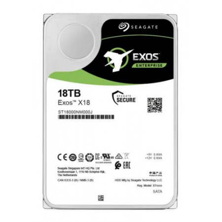 Seagate Enterprise ST18000NM000J internal hard drive 3.5" 18000 GB Serial ATA III