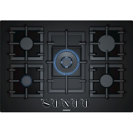 Siemens EP7A6QB90 hob Black Built-in Gas 5 zone(s)