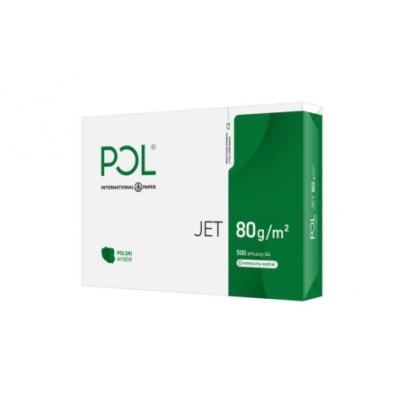 Paper copier office POLJET 9938A80 (A4- 80g/m2- 500 sheets- paper white, matte)