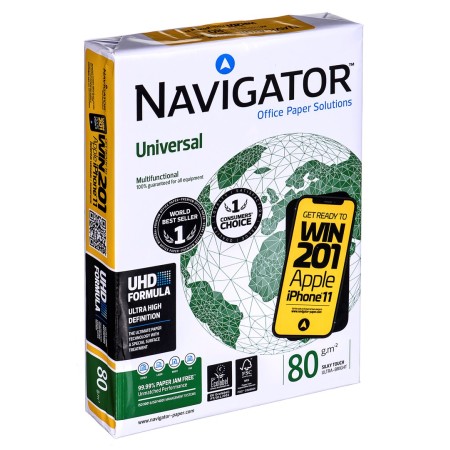 Paper copier office Universal Premium Navigator 8247A80 (A4- 80g/m2- 500 sheets- paper white)