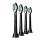 Philips W2 Optimal White HX6064 11 Pack de 4 recargas pretas de escovas Sonicare