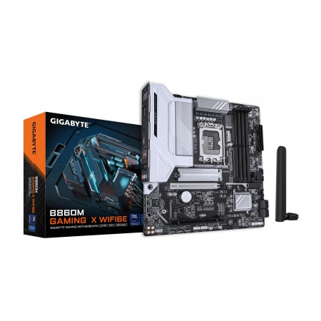 GIGABYTE B860M GAMING X WIFI6E motherboard Intel B860 LGA 1851 (Socket V1) micro ATX