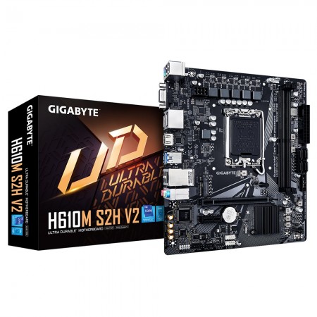 GIGABYTE H610M S2H V2 motherboard Intel H610 Express LGA 1700 micro ATX