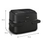 Philips Serie 1000 Airfryer con cestello flexi doppio, friggitrice ad aria da 7.1L, 10 metodi di cottura, App per ricette