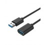 UNITEK Y-C459GBK USB cable USB 3.2 Gen 1 (3.1 Gen 1) 2 m USB A Black