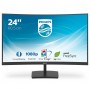 Philips E Line 241E1SC 00 LED display 59,9 cm (23.6") 1920 x 1080 pixels Full HD Preto