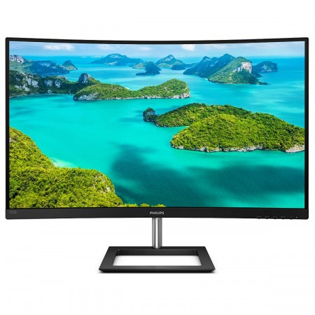 Philips E Line 322E1C 00 LED display 80 cm (31.5") 1920 x 1080 pixels Full HD LCD Preto