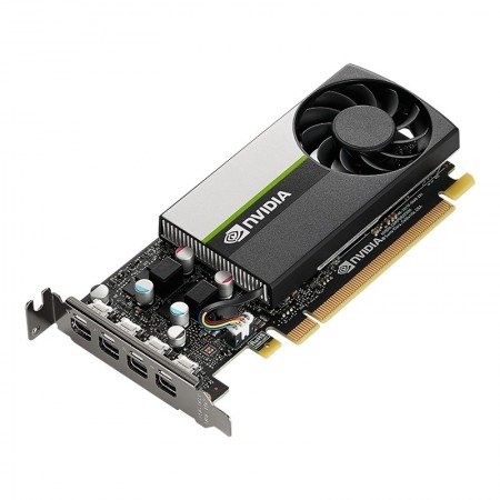 PNY VCNT1000-SB NVIDIA T1000 4GB GDDR6 4x MINI DISPLAYPORT PCI EXPRESS 3.0 LP - ATX BRACKET SMALL BOX