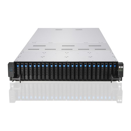 ASUS RS720A-E11-RS24U Socket SP3 Armadio (2U) Argento