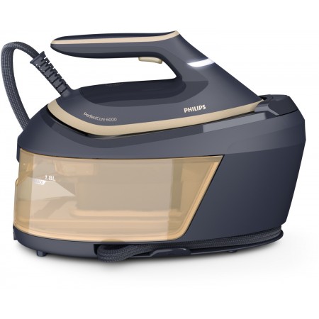 Philips PSG6066 20 estação de engomar a vapor 2400 W 1,8 l SteamGlide Advanced Azul, Dourado