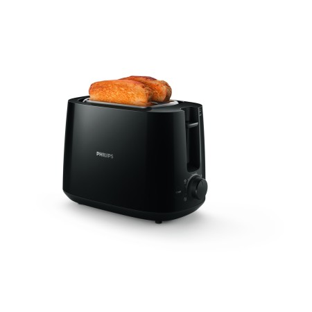 Philips Daily Collection HD2581 90 Tostapane - 2 fette, fessura ampia, nero