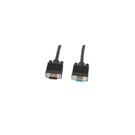 Lanberg CA-VGAC-10CC-0030-B VGA cable 3 m VGA (D-Sub) Black