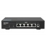 QNAP QSW-1105-5T switch de rede Não-gerido Gigabit Ethernet (10 100 1000) Preto