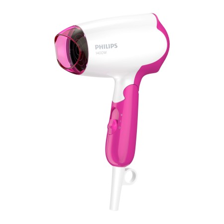 Philips DryCare BHD003 00 secador de cabelo 1400 W Rosa, Branco
