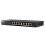 QNAP QSW-1108-8T switch de rede Não-gerido 2.5G Ethernet (100 1000 2500) Preto