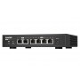 QNAP QSW-2104-2T switch de rede Não-gerido 2.5G Ethernet (100 1000 2500) Preto