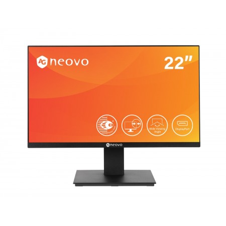 AG Neovo LA-2202 monitor de ecrã 54,6 cm (21.5") 1920 x 1080 pixels Full HD LCD Preto