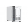 QNAP TS-216G servidor NAS e de armazenamento Tower Cortex-A Cortex-A55 4 GB HDD Branco