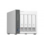 QNAP TS-433 NAS Tower ARM Cortex-A55 4 GB 0 TB QNAP QTS Branco