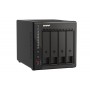 QNAP TS-453E NAS Tower Intel® Celeron® J6412 8 GB 0 TB QNAP QTS Preto