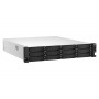 QNAP TS-h1887XU-RP NAS Rack (2U) Intel Xeon E E-2334 16 GB DDR4 0 TB QuTS hero Preto, Branco