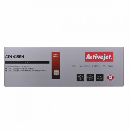 Activejet ATH-415BNX Toner (replacement HP 415X HP415X W2030X- Supreme- 7500 pages- black)