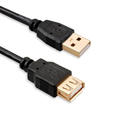 Vultech US21202 cabo USB USB 2.0 1,8 m USB A Preto