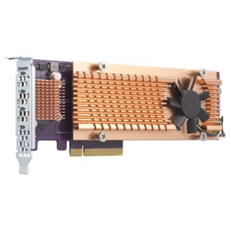 QNAP QM2-4P-384 placa adaptador de interface Interno PCIe