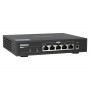 QNAP QSW-1105-5T switch de rede Não-gerido Gigabit Ethernet (10 100 1000) Preto