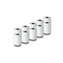 Qoltec 51899 Thermal roll 57 x 16 | 55g / m2 | 10 pcs. | BPA free