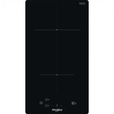 Whirlpool WS Q0530 NE Black Built-in 28 cm Zone induction hob 2 zone(s)