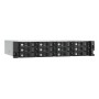 QNAP TL-R1200PES-RP contenitore di unità di archiviazione Box esterno HDD SSD Nero, Grigio 2.5 3.5"