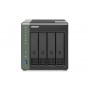 QNAP TS-431X3 NAS Tower Annapurna Labs Alpine AL-314 4 GB DDR3 0 TB QNAP Turbo System Preto