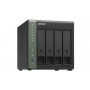 QNAP TS-431X3 NAS Tower Annapurna Labs Alpine AL-314 4 GB DDR3 0 TB QNAP Turbo System Preto