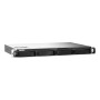 QNAP TS-435XEU NAS Rack (1U) Marvell CN9131 4 GB DDR4 0 TB QNAP QTS Nero, Grigio